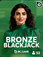 Bronze Blackjack BC Game Norge game cover