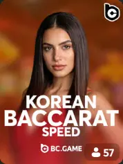 Korean Baccarat Speed BC Game Norge game cover