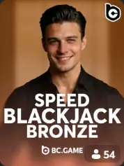 Speed Blackjack Bronze BC Game Norge game cover
