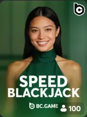 Speed Blackjack BC Game Norge game cover