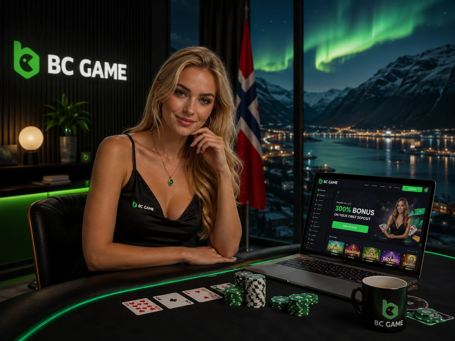 BC Game Norge-spiller som kontrollerer kasino og bonuser