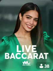 Live Baccarat BC Game Norge game cover