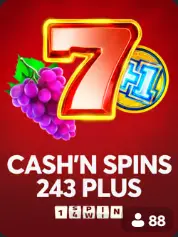 Cash N Spins 243 Plus BC Game Norge game cover
